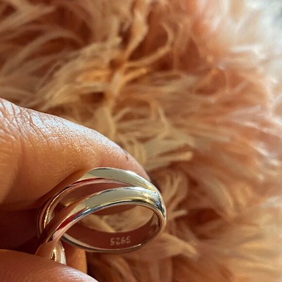 The Whitney Silver 925 adjustable modern statement ring - Picture 10 of 13